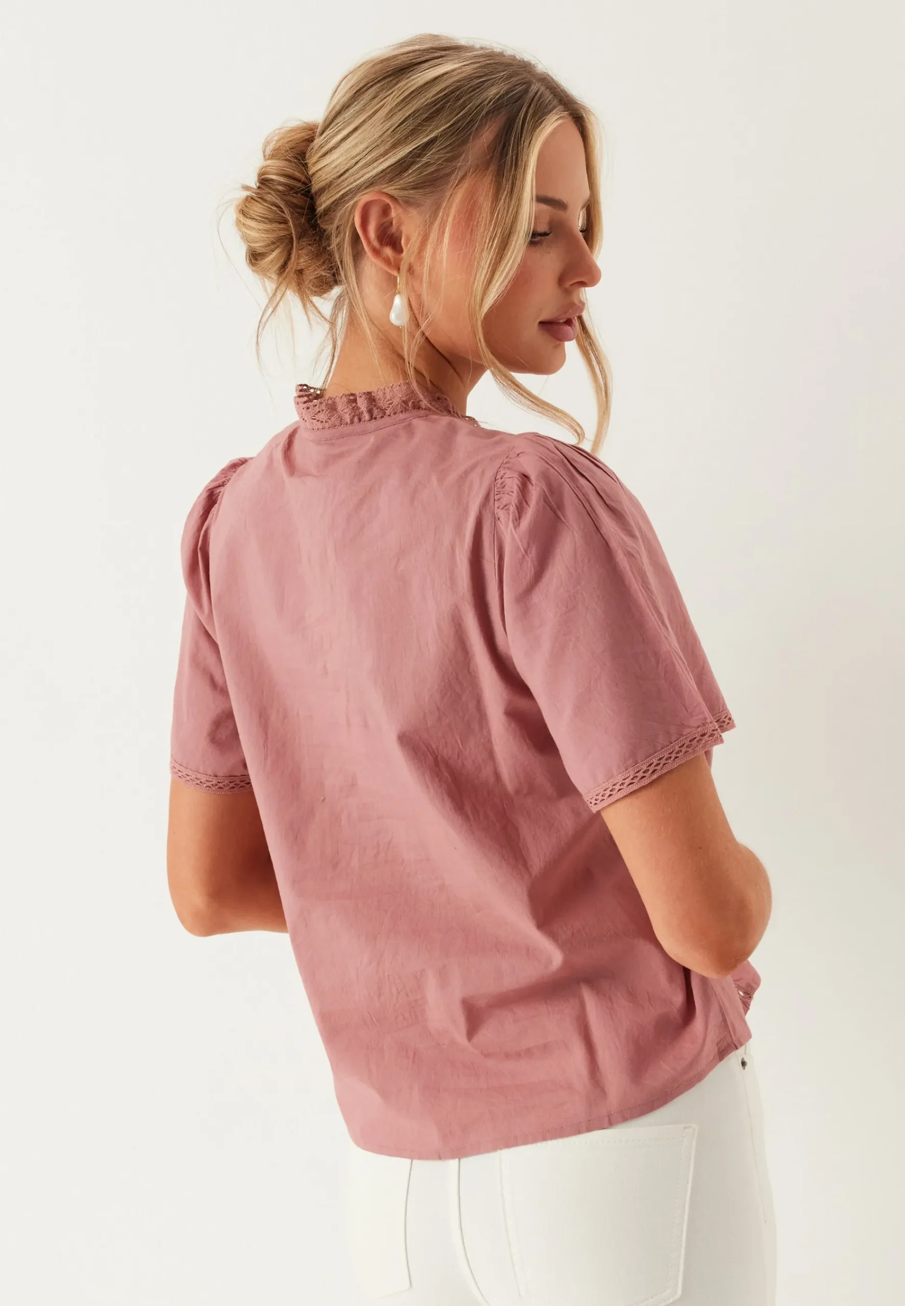 Pleated Detail Blouse