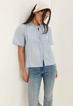 Pleated Detail Blouse