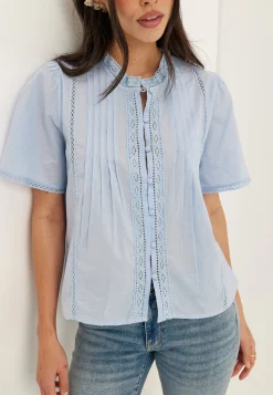 Pleated Detail Blouse