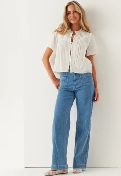 Pleated Detail Blouse