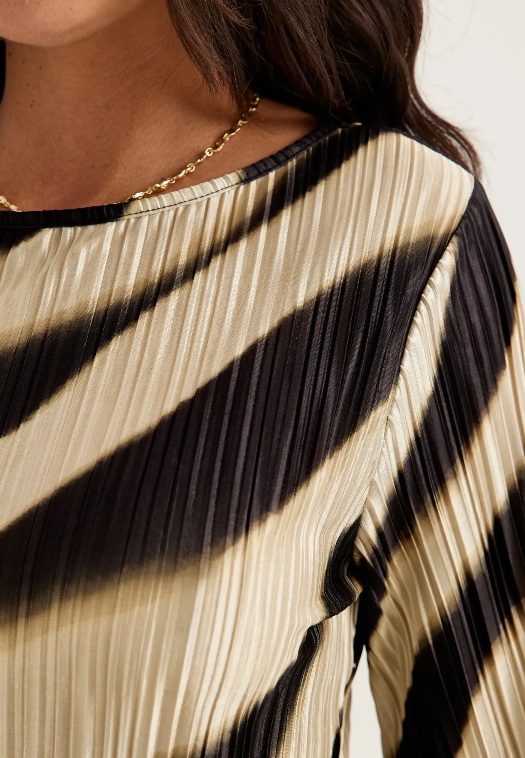 Pleated Frill Dress