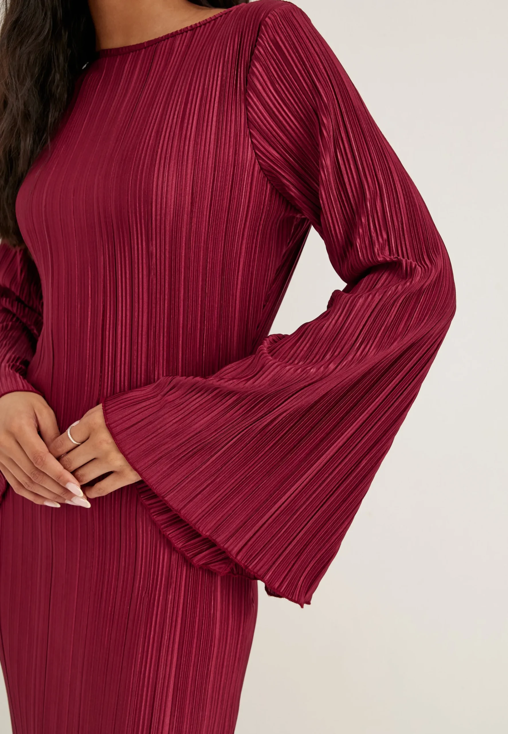 Pleated Frill Dress
