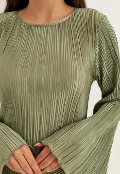 Pleated Frill Dress