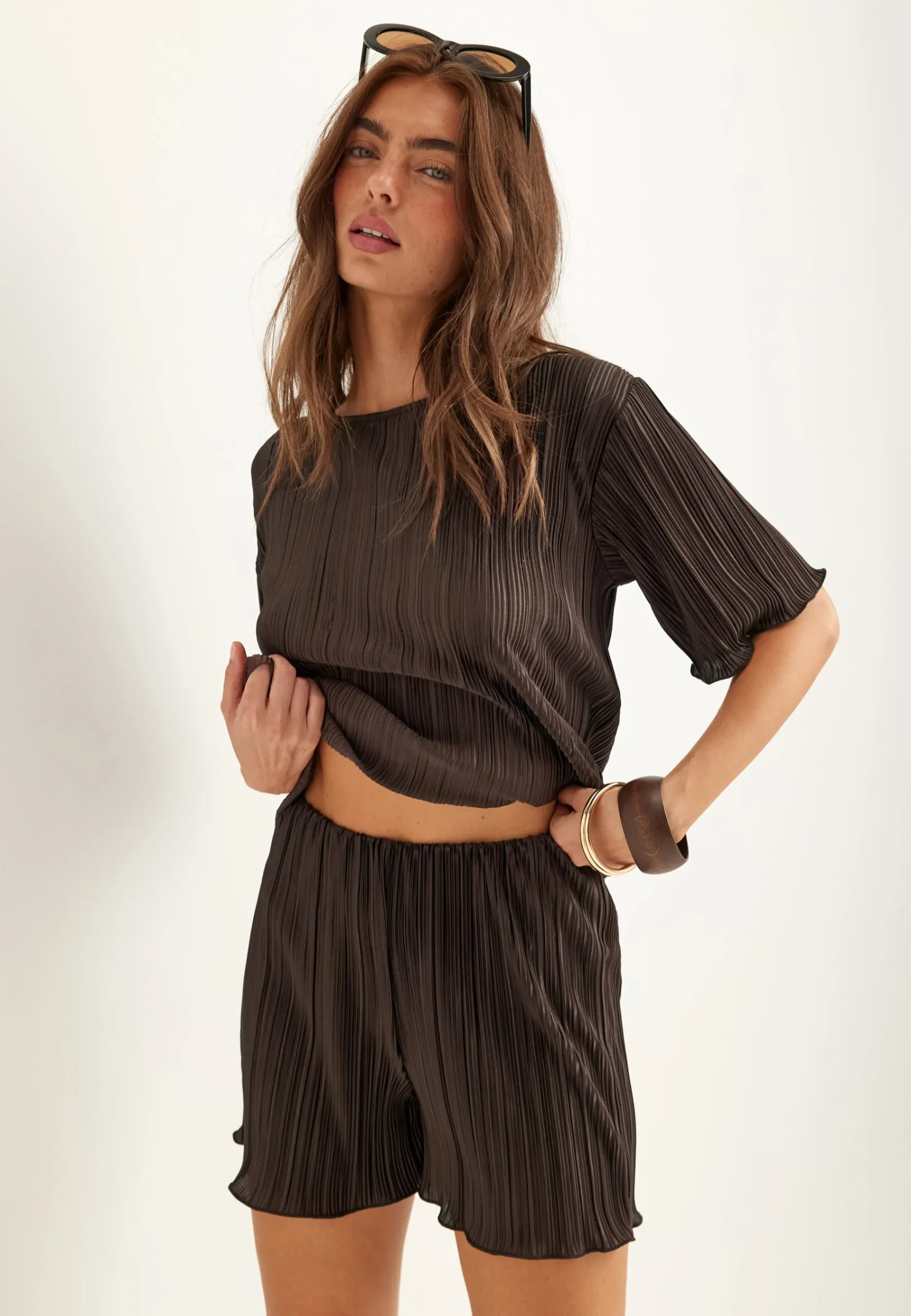 Pleated Frill Shorts