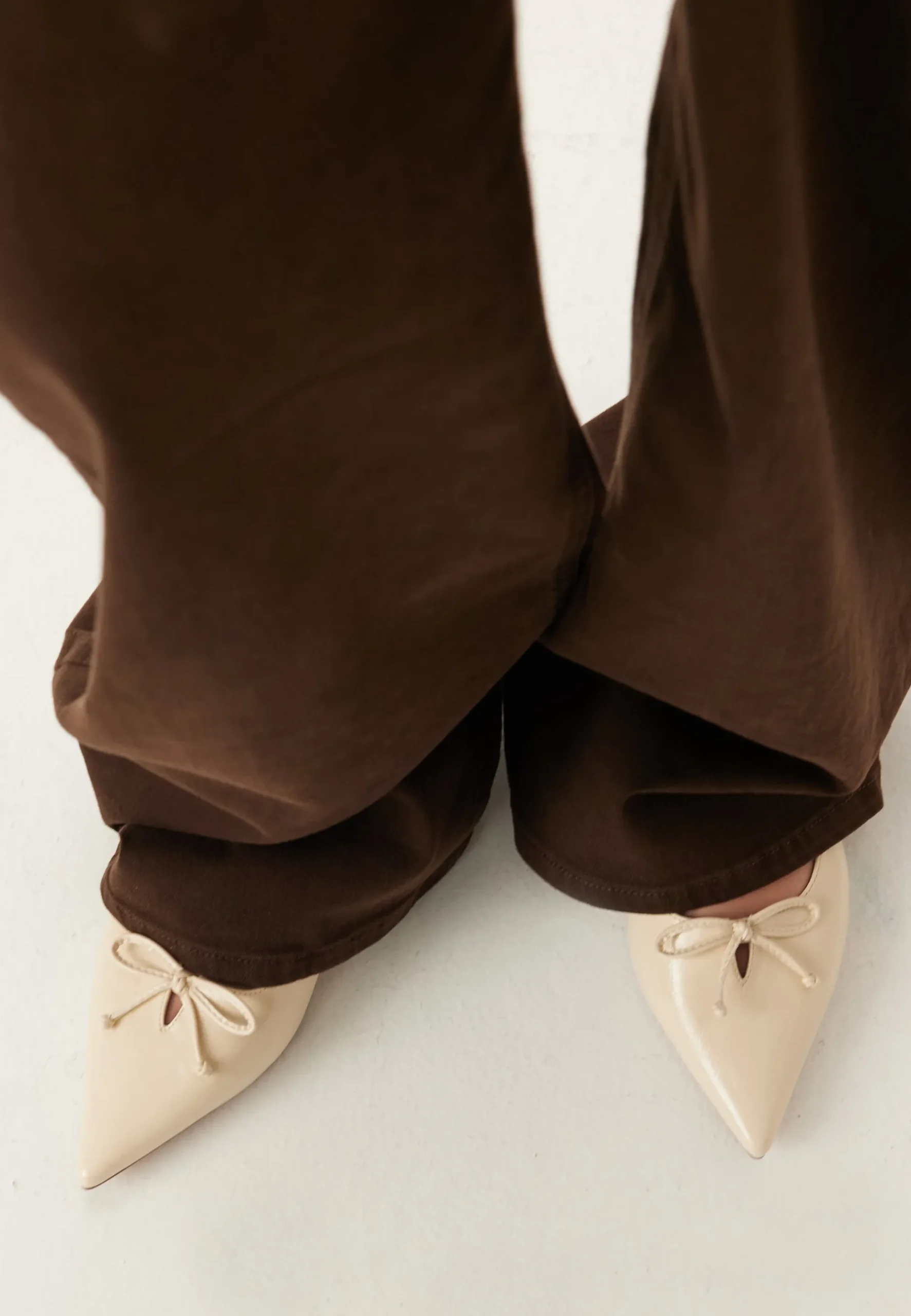 Pointy Flat Slingback