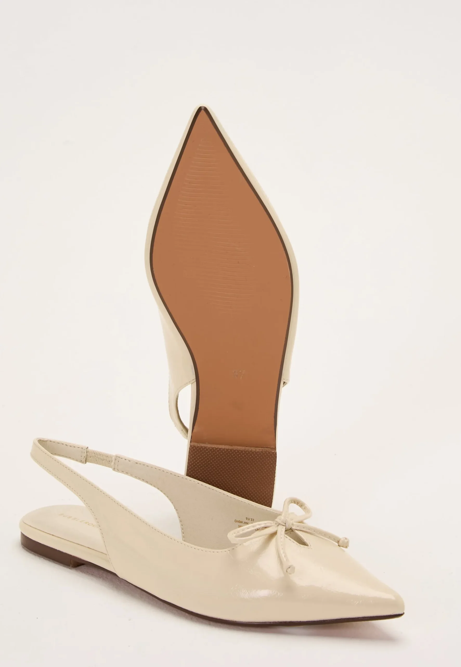 Pointy Flat Slingback