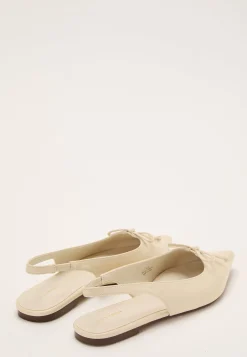 Pointy Flat Slingback