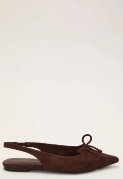 Pointy Flat Slingback