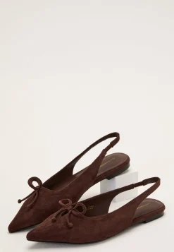 Pointy Flat Slingback