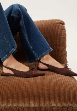 Pointy Flat Slingback