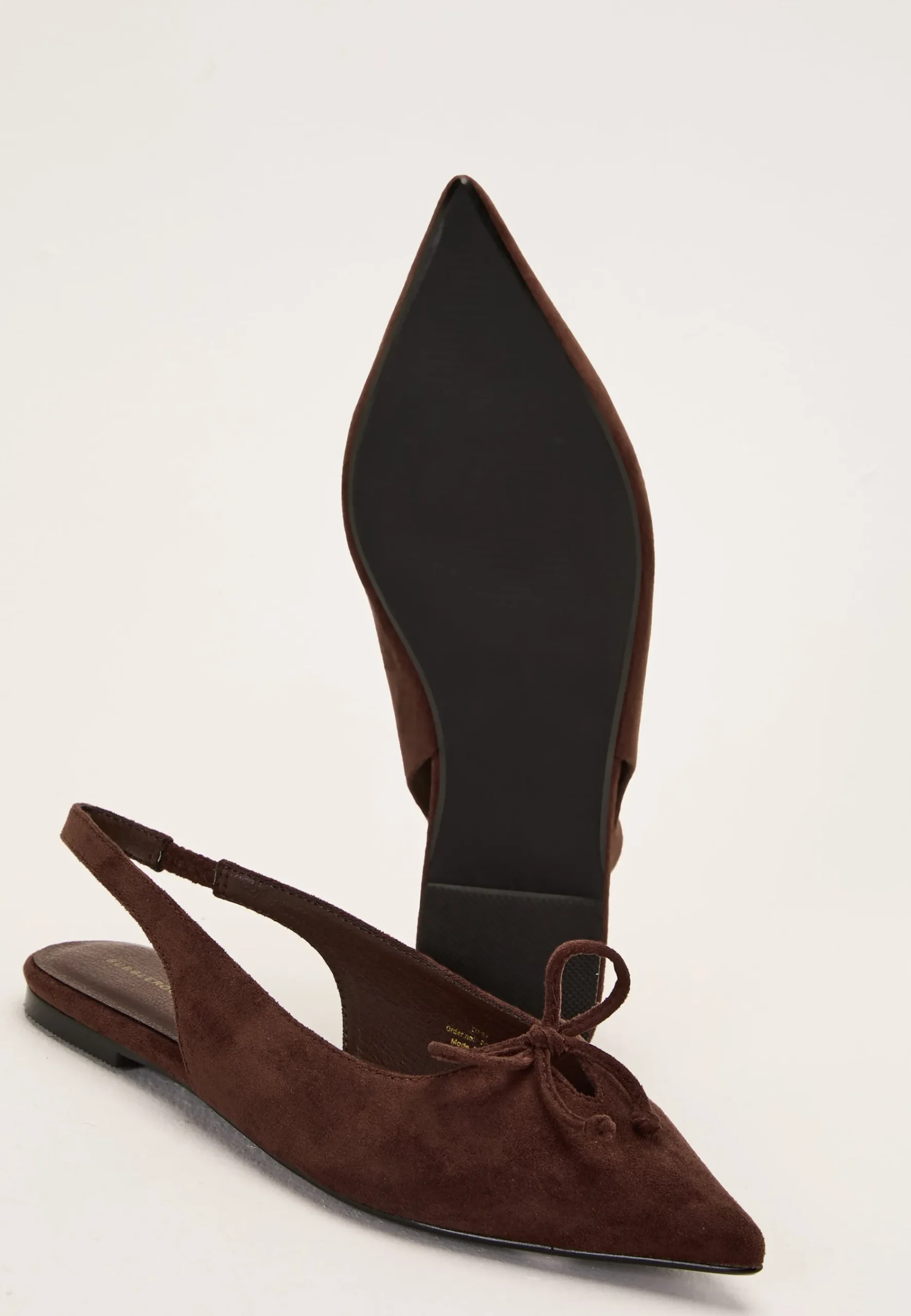 Pointy Flat Slingback