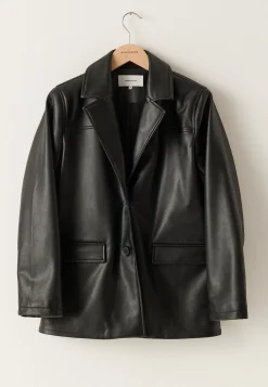PU Blazer Jacket