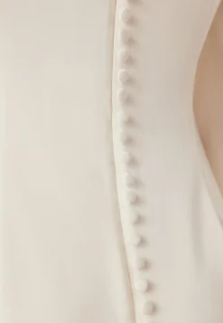 Puff Sleeve Wedding Gown