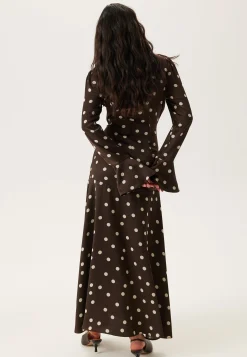 Ruched Front Midi Dress