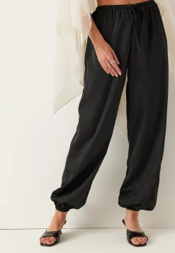 Satin Balloon Trousers