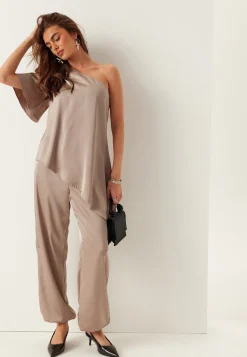 Satin Balloon Trousers