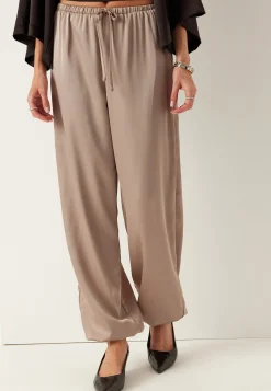 Satin Balloon Trousers