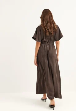 Satin Maxi Dress