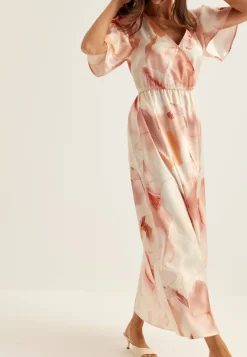 Satin Maxi Dress