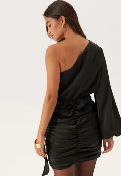 Satin Short Dress