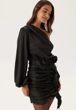 Satin Short Dress