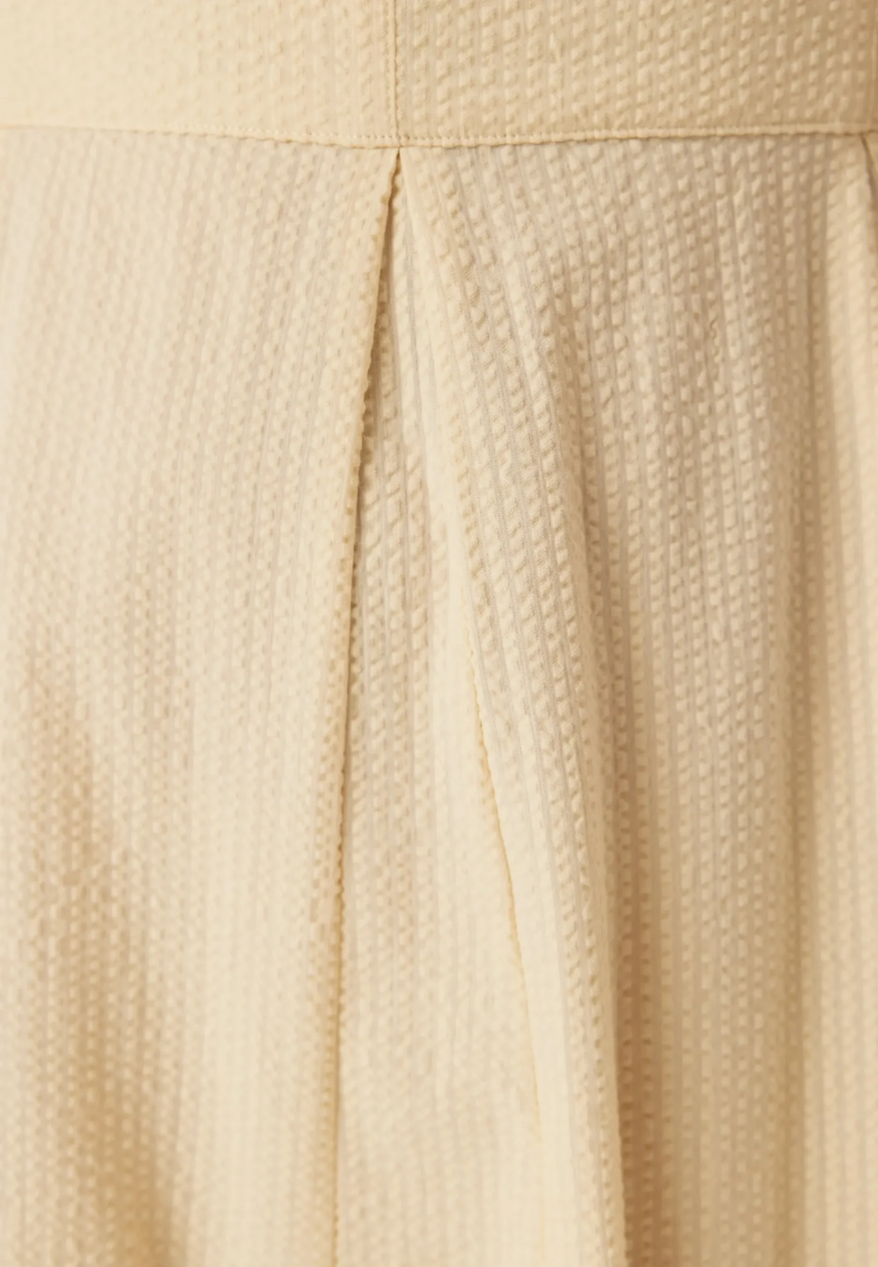 Seersucker Midi Dress