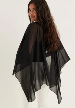 Sheer Chiffon Cape