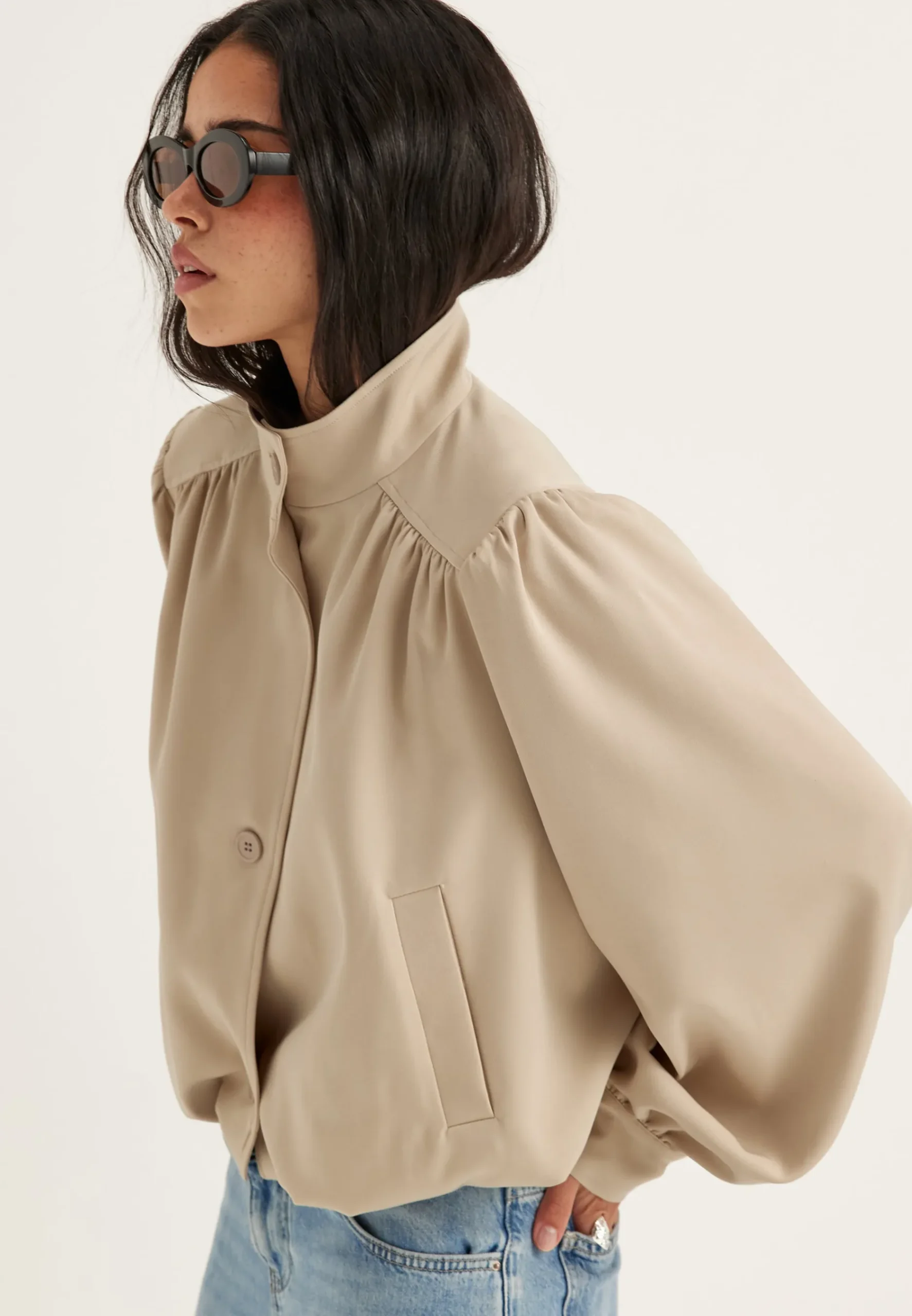 Short Balloon Jacket