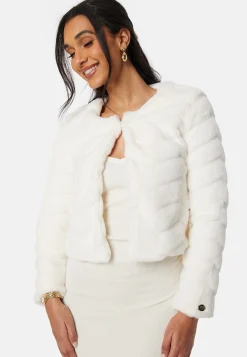 Short Party Faux Fur Jacket
