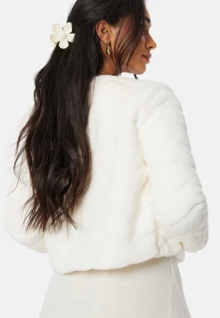 Short Party Faux Fur Jacket