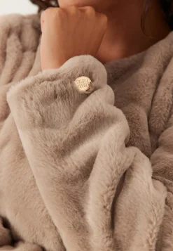 Short Party Faux Fur Jacket