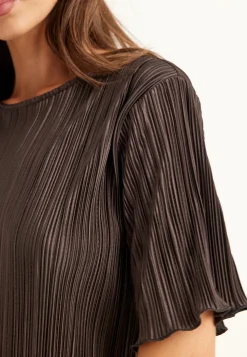 Short Sleeve Pleated Top