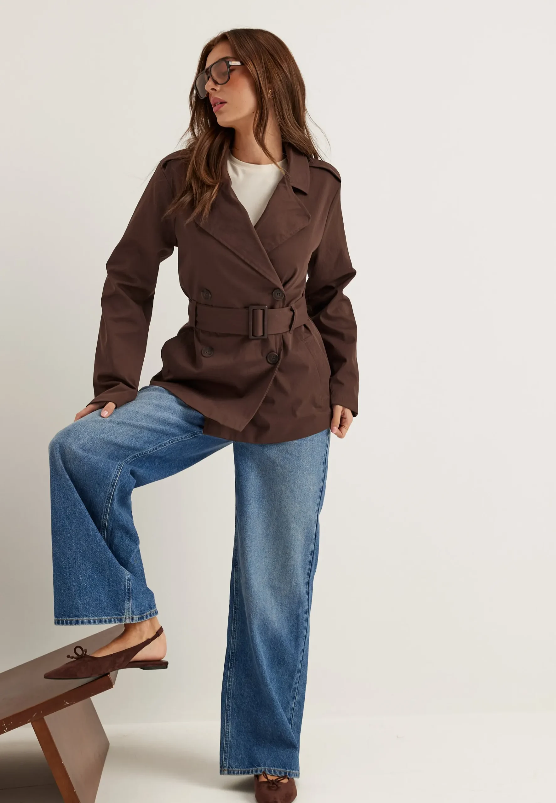 Short Trench Coat