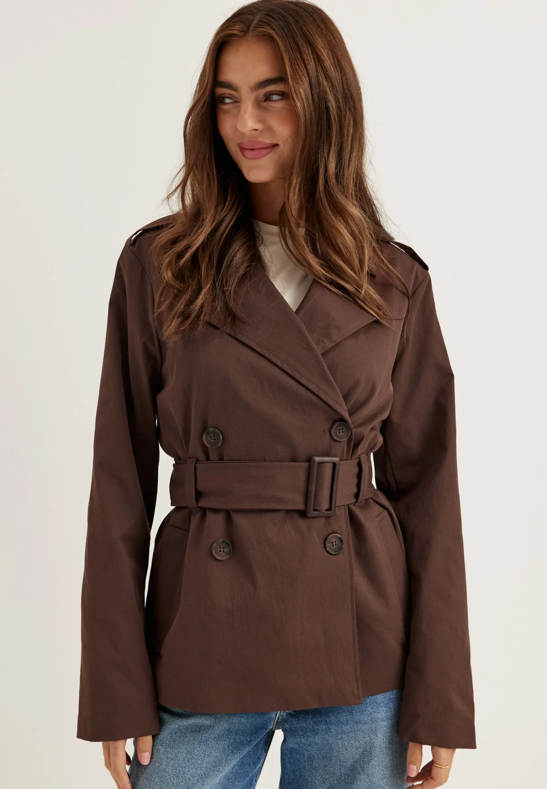 Short Trench Coat