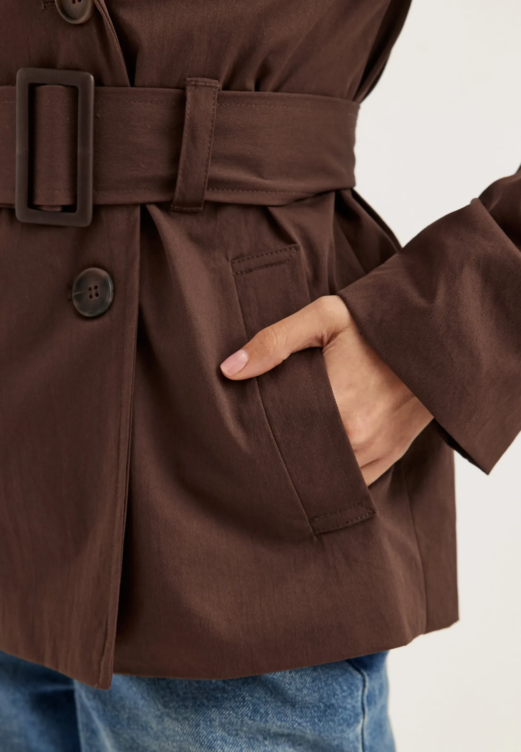 Short Trench Coat