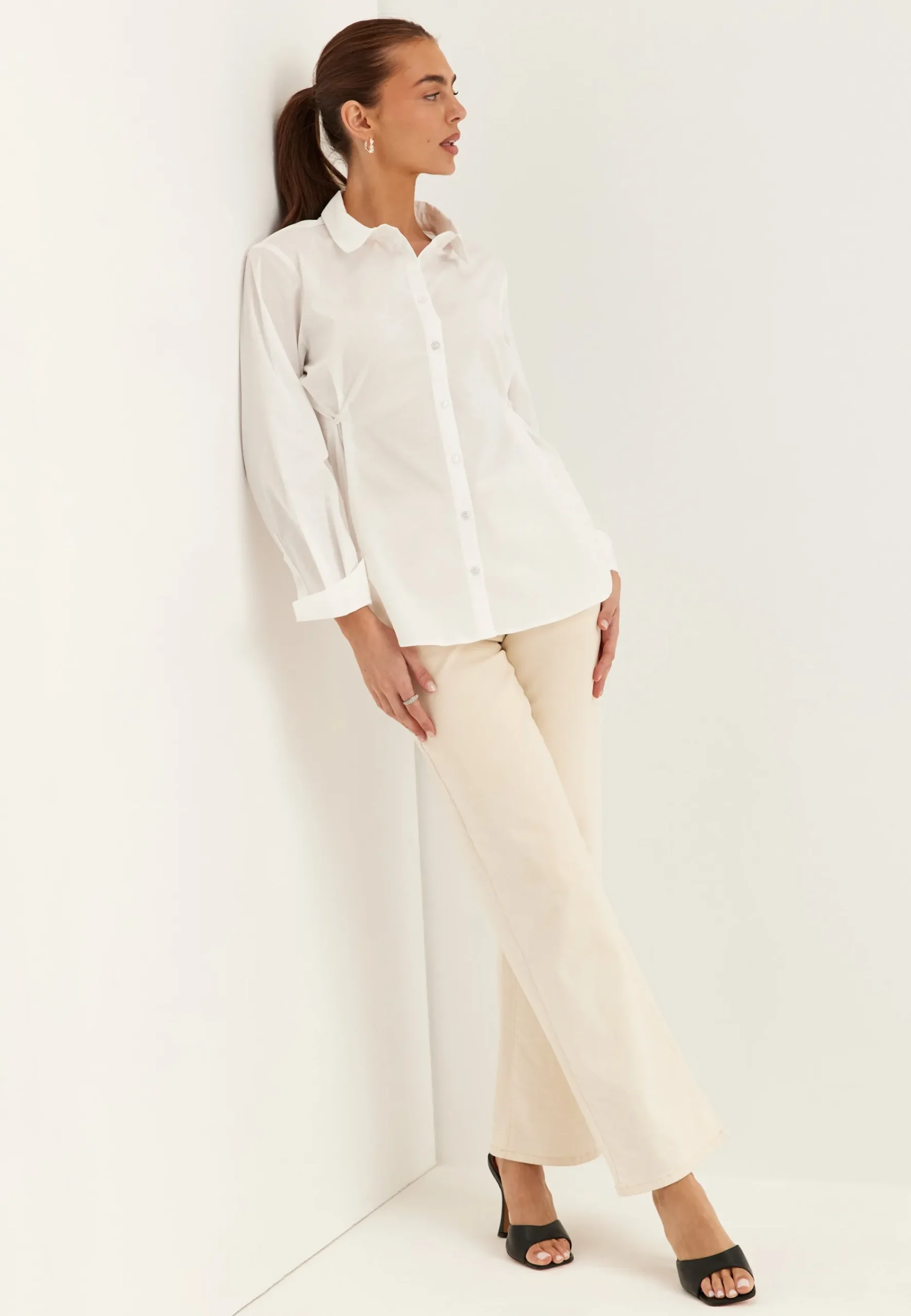 Sinched Waist Shirt