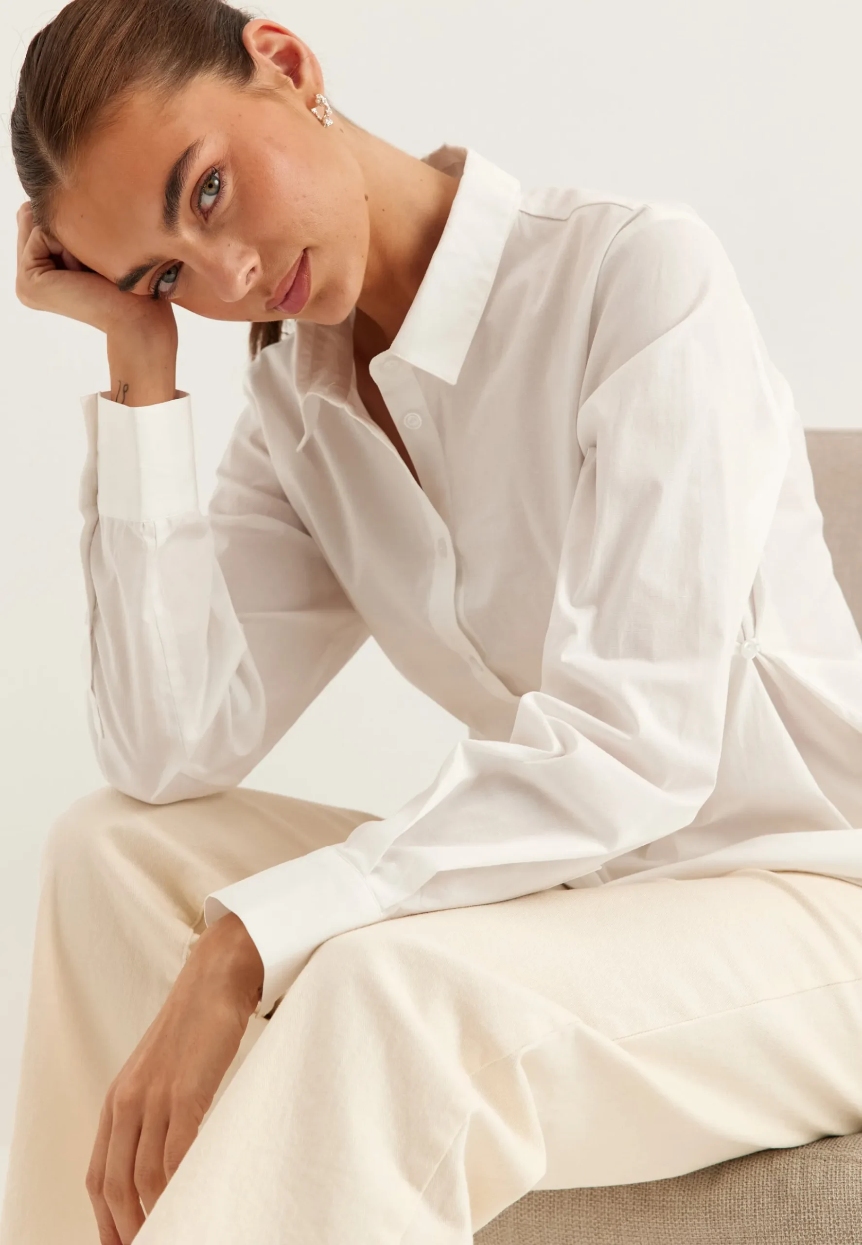 Sinched Waist Shirt