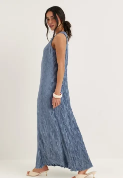 Slfanya Sl Regular Ankle Plissé Dress
