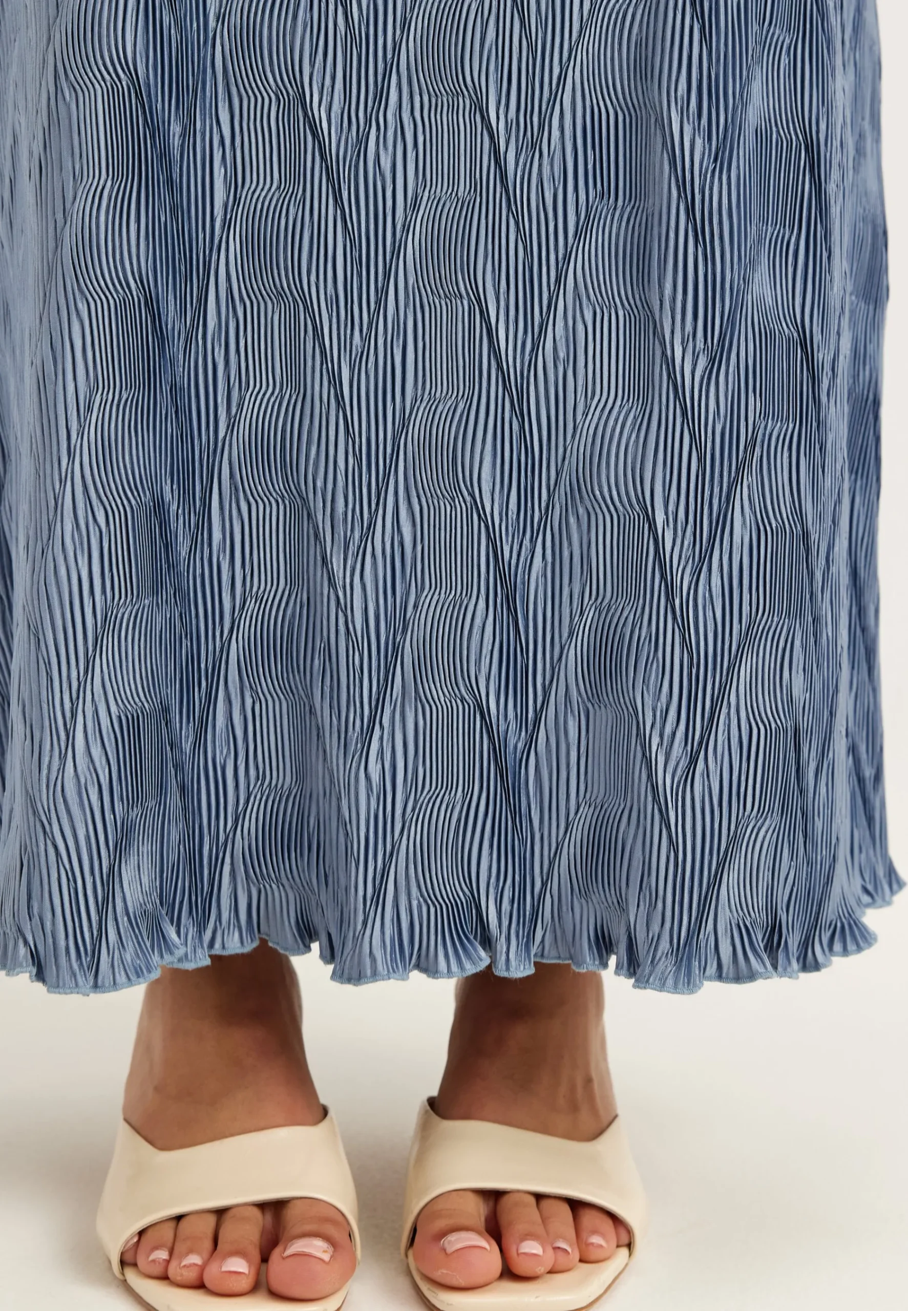 Slfanya Sl Regular Ankle Plissé Dress