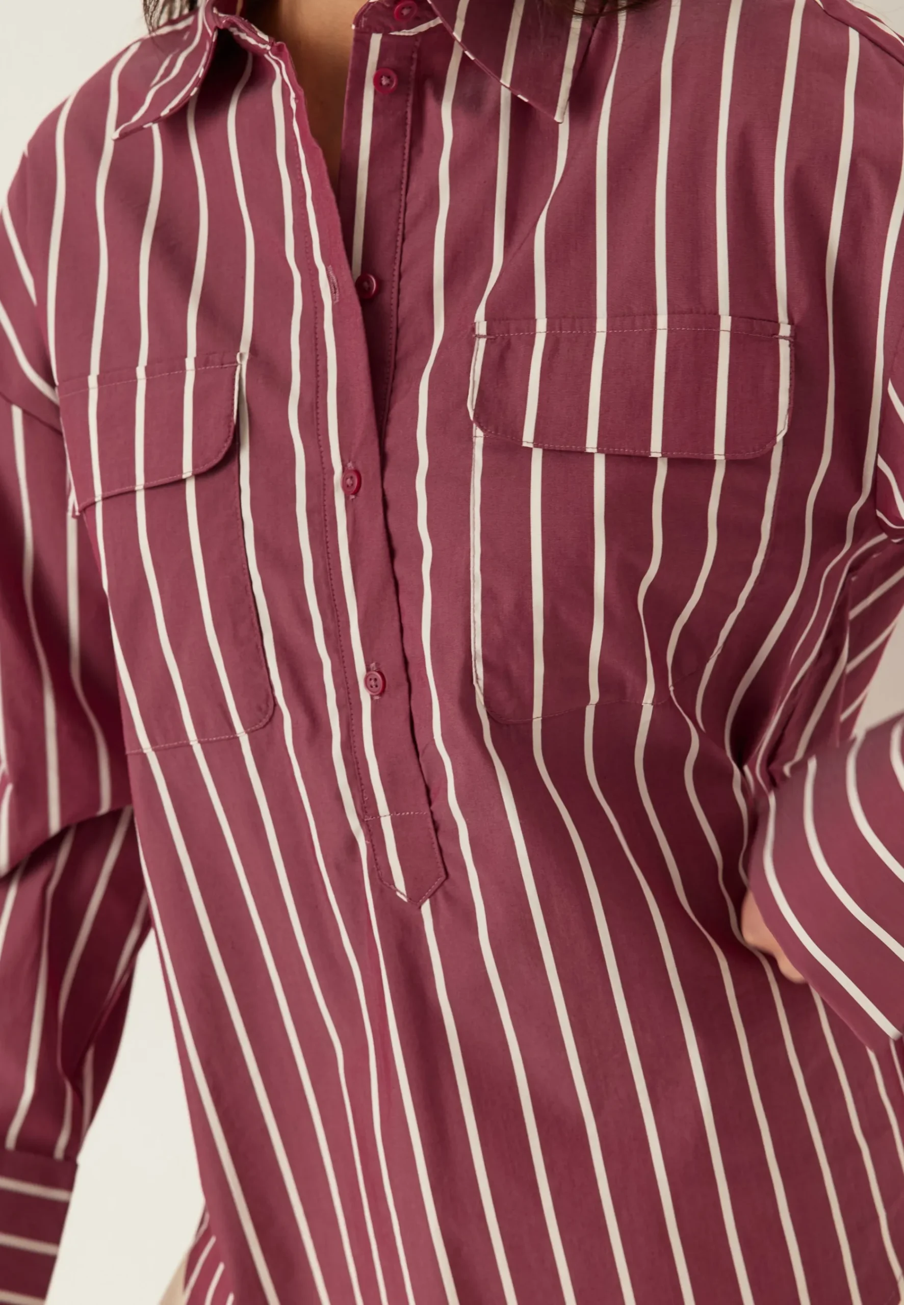 Slfbea Oversize Ls Shirt