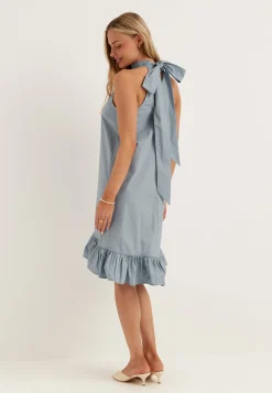 Slfdelia Regular Short Halterneck Dress