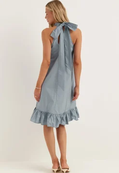 Slfdelia Regular Short Halterneck Dress
