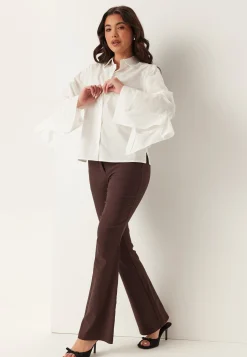 Slfdelia Relaxed Flounce Shirt