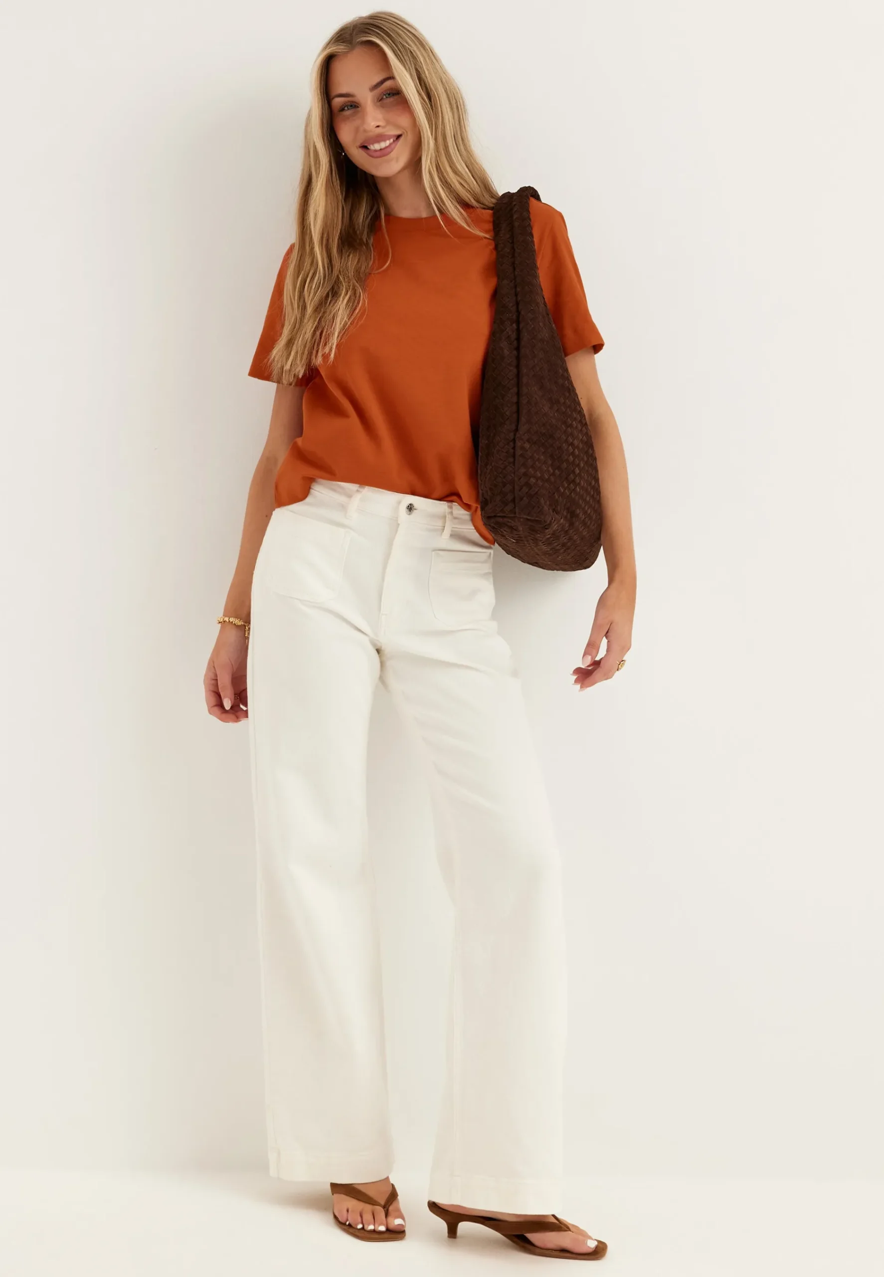 Slfessentail Boxy Tee