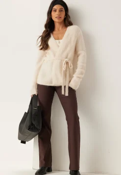 Slfgabella Ls Knit Belt Cardig