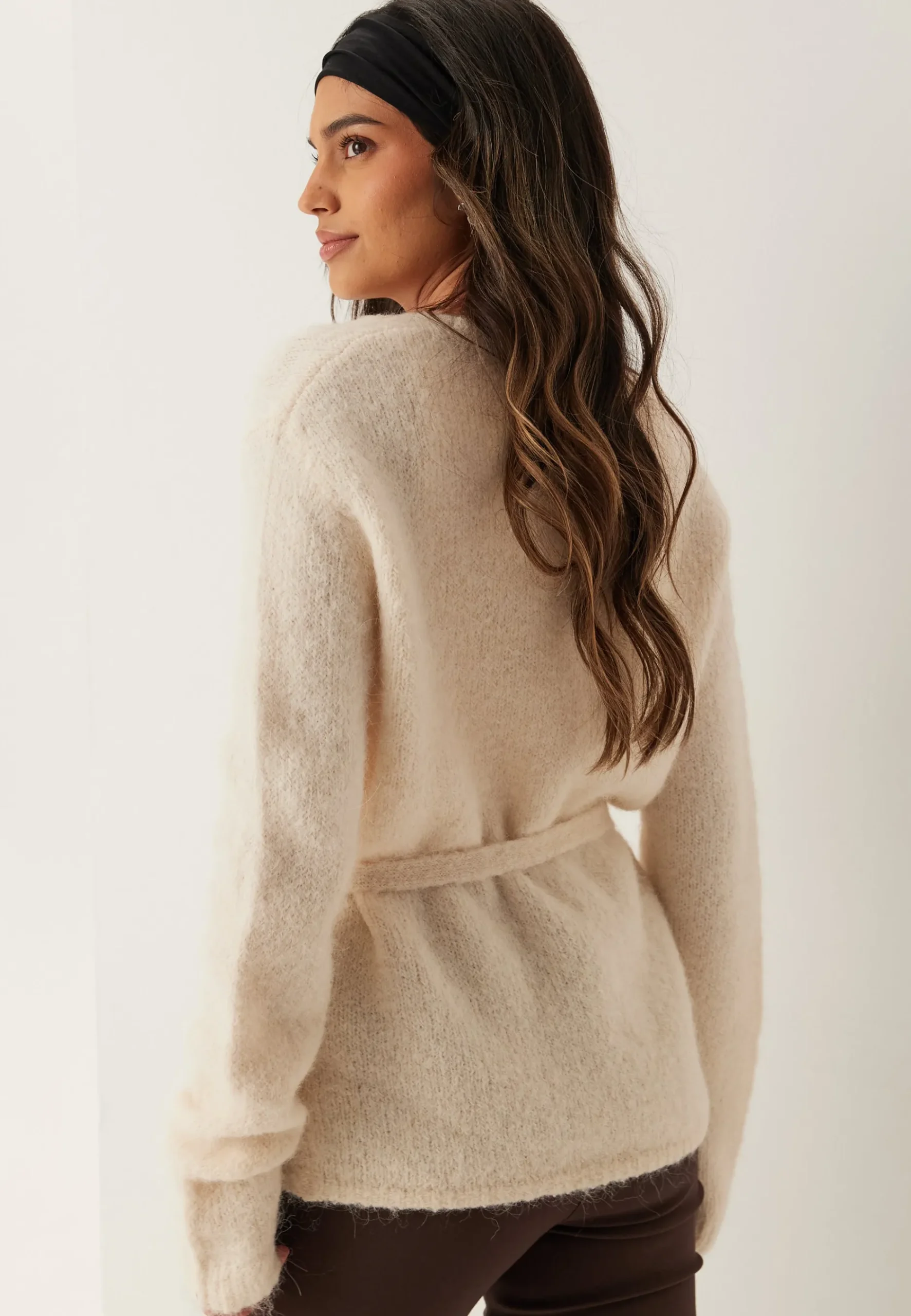 Slfgabella Ls Knit Belt Cardig