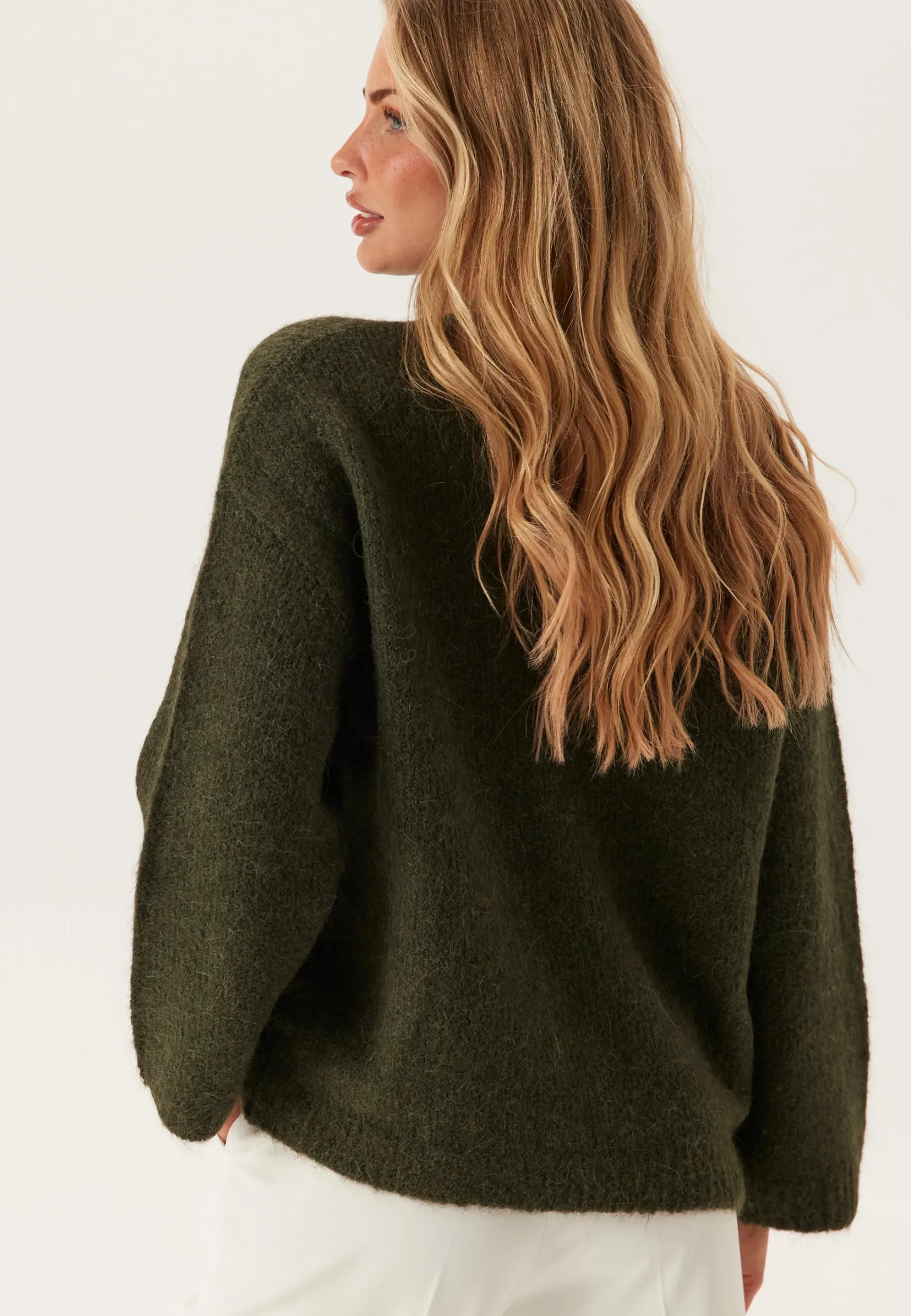 Slfgabriella Ls Knit New O-nec
