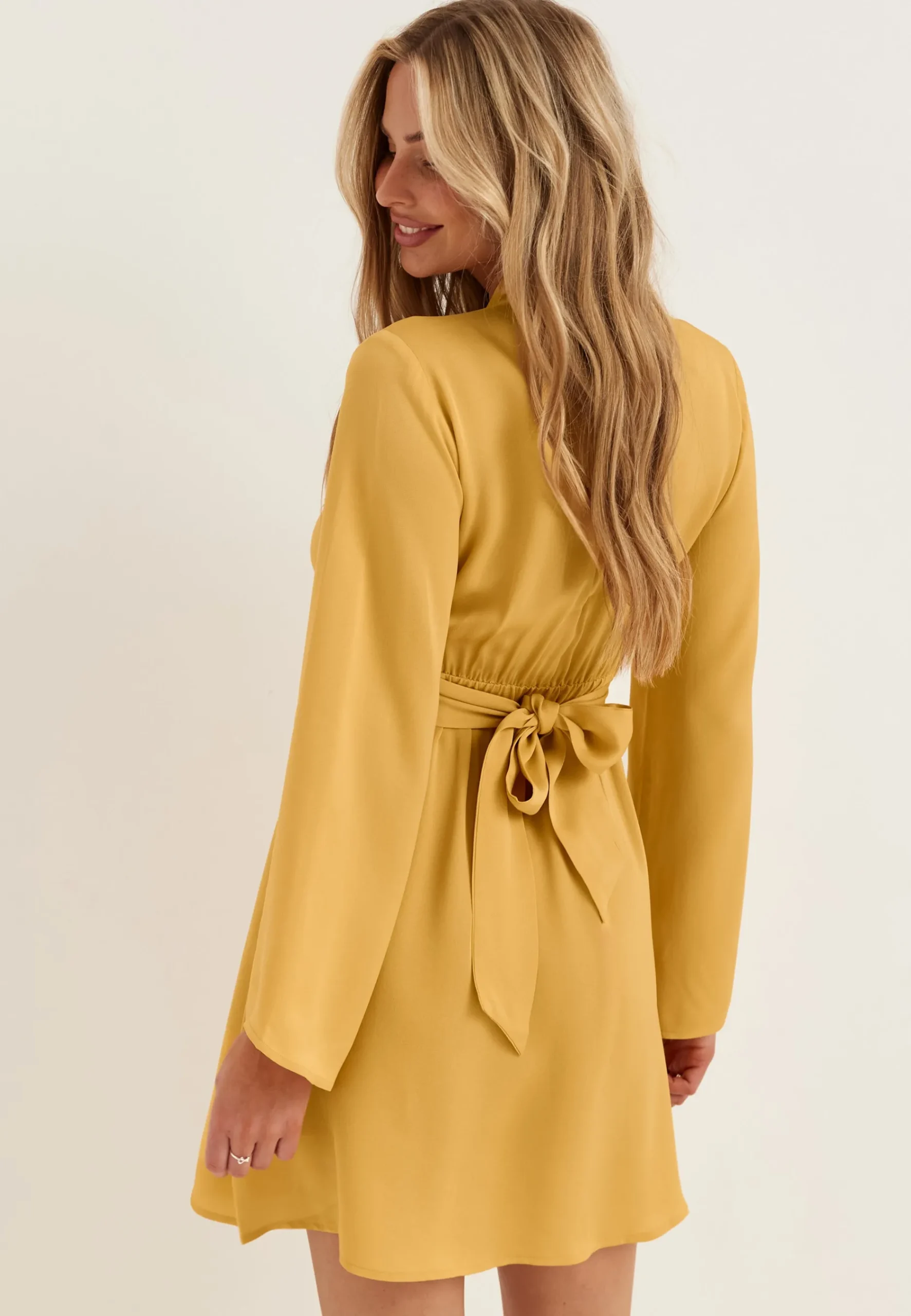 Slflaura Regular Ls Short Dress