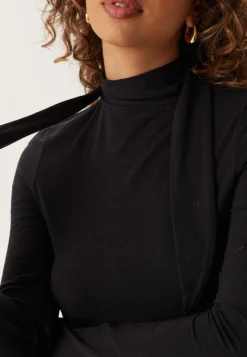 Slflina Lano Ls High Neck Top