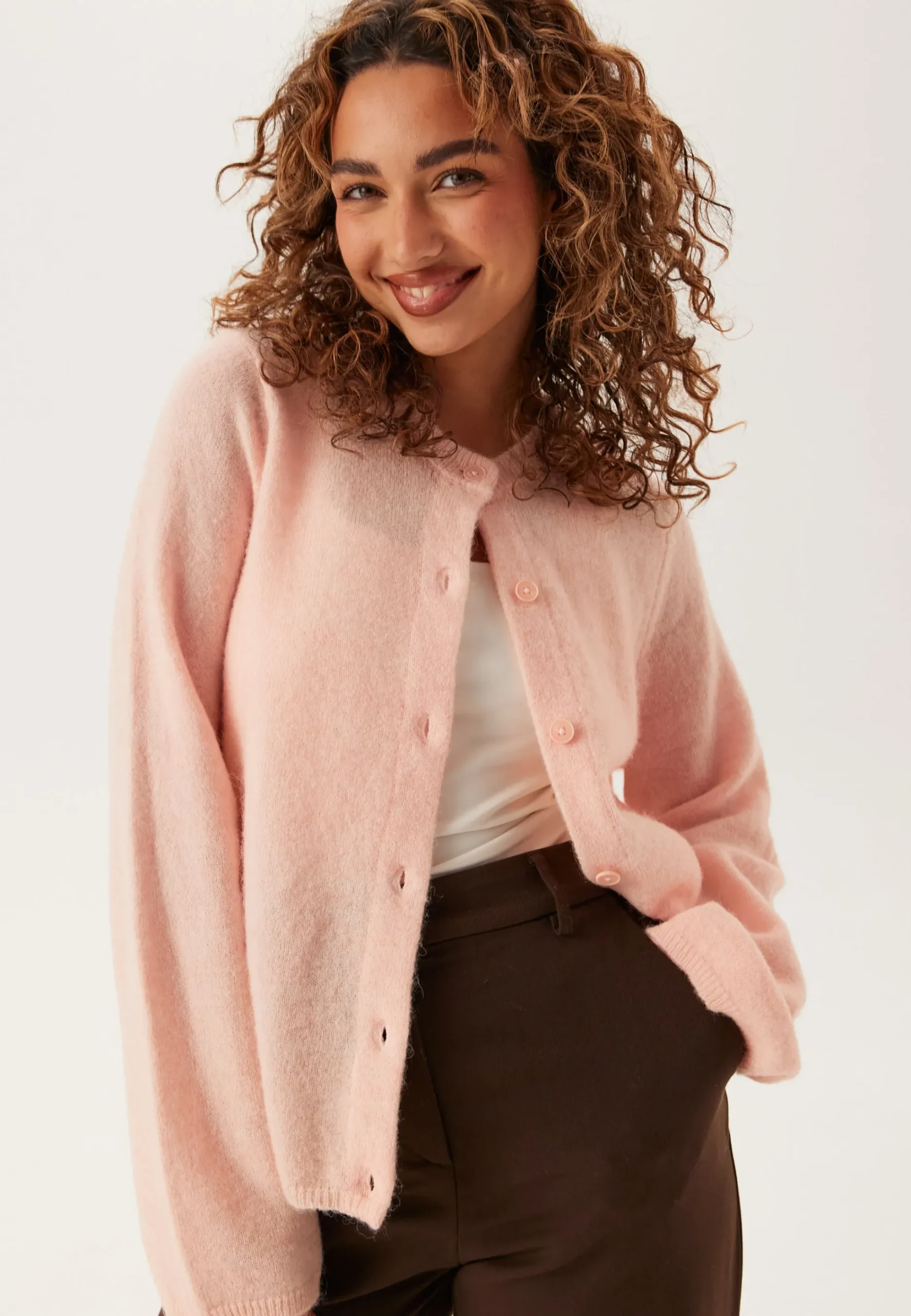 Slflulu New Ls Knit Cardigan